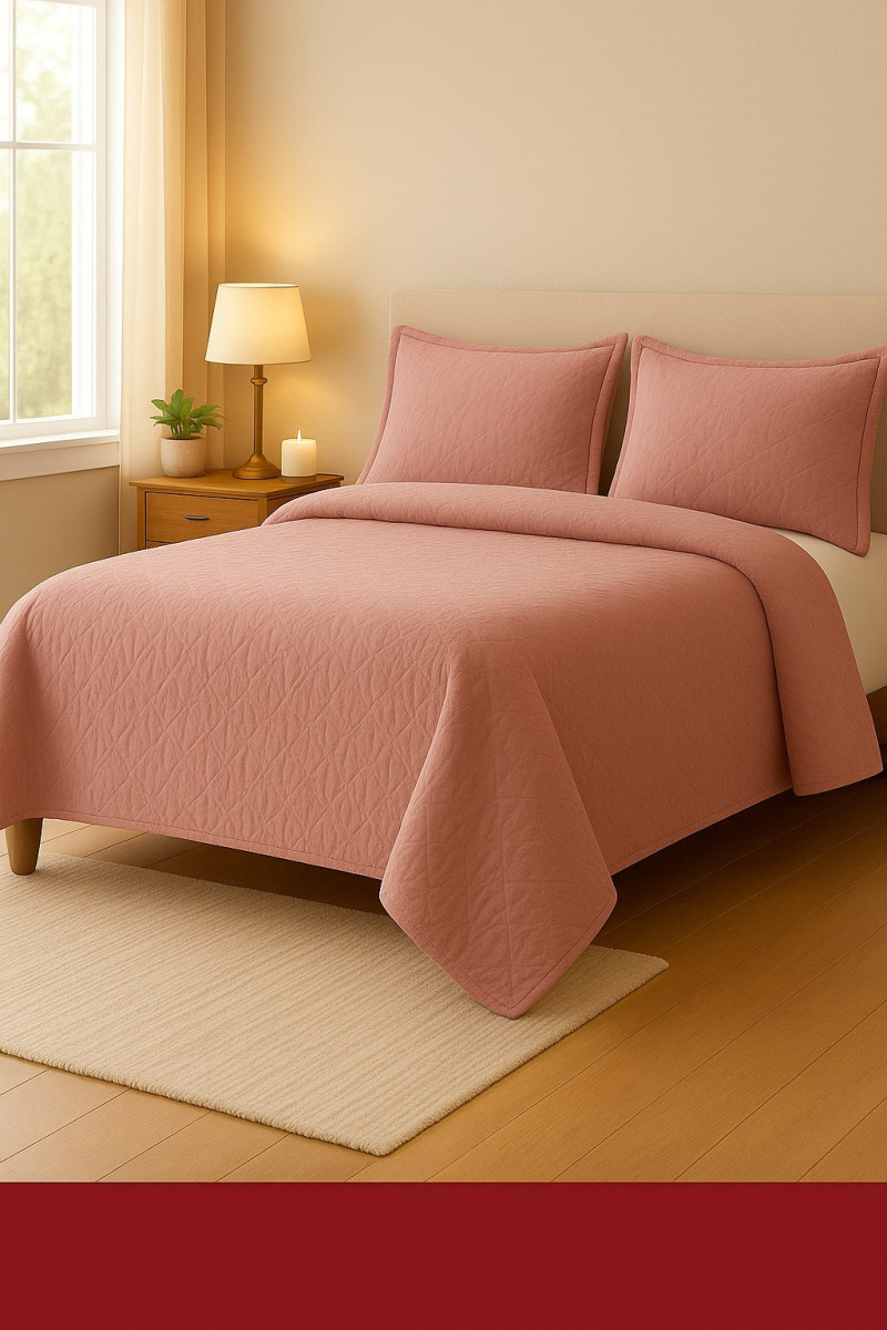 Quilt Color Rosado - AnnGebut - Imagen 2