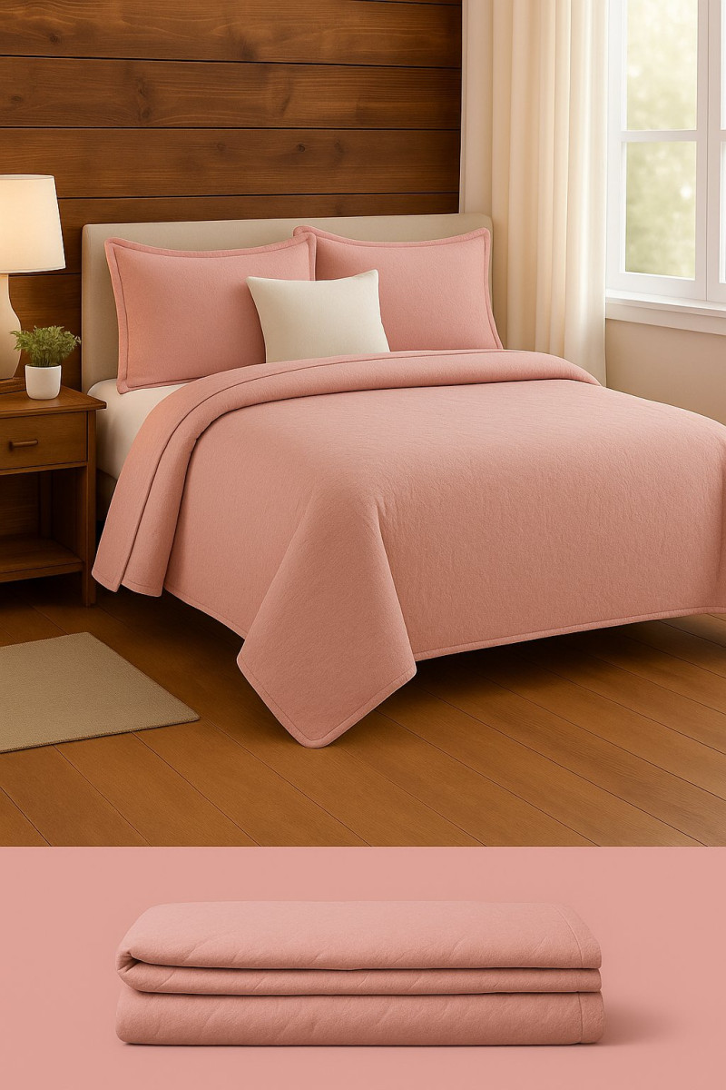 Quilt Color Rosado - AnnGebut - Imagen 3